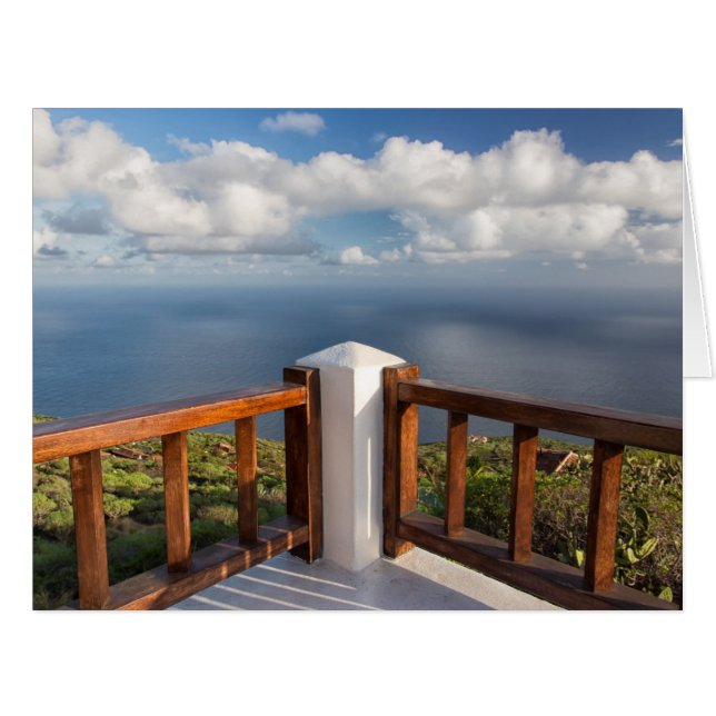 Cartão Oceano Atlântico (Frente horizontal)