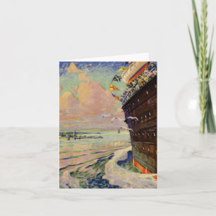 Cartão Oceano Liner