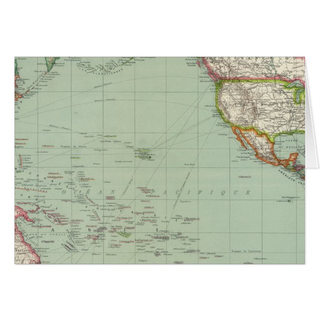 Cartão Oceano Pacífico 8 (Frente Horizontal)