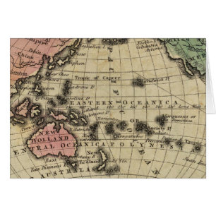 Cartão Oceano Pacífico, Ilhas Britânicas