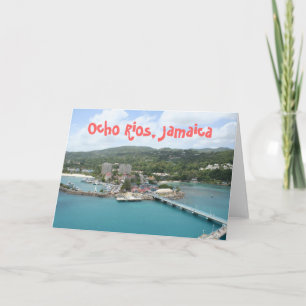 Cartão Ocho Rios, Jamaica Greeting Card