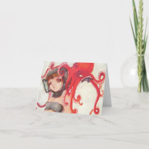 Cartão Octogirl Notecard