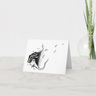 Cartão Octopus Farewell