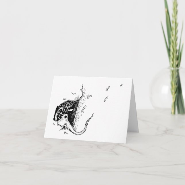 Cartão Octopus Farewell (Frente)