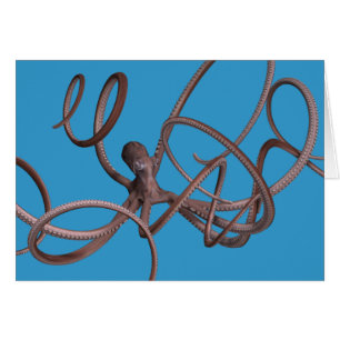 Cartão Octopus gigante