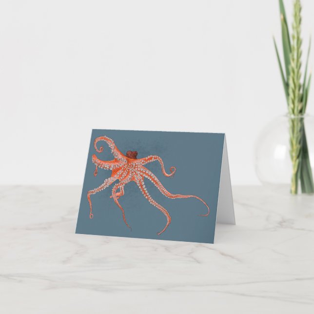 Cartão Octopus Ilustrado (Frente)