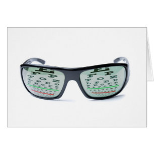 Cartão Óculos de sol dióptricos