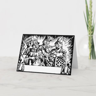 Cartão Ocupantes Xmas Insanos