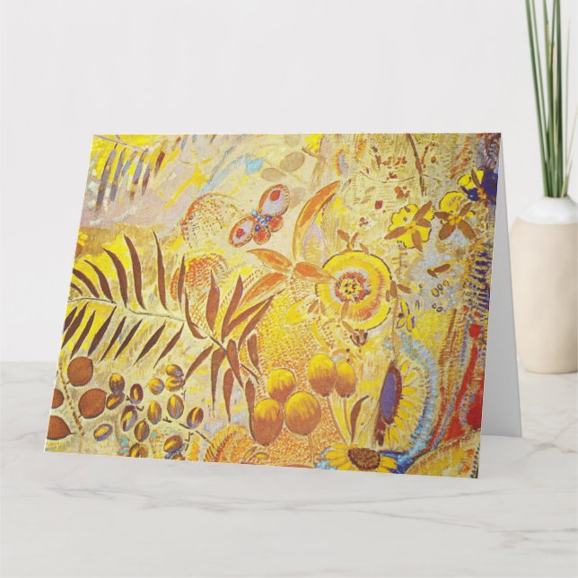 Cartão Odilon Redon - O Dia, (Frente)