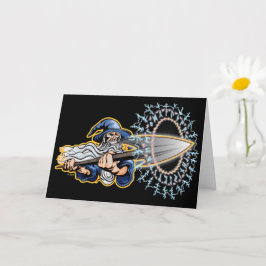 Cartão Odin - Runeblast - Greeting Card