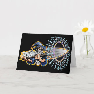 Cartão Odin - Runeblast - Greeting Card