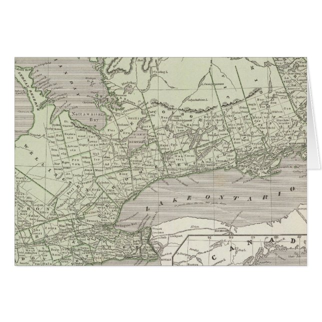 Cartão Oeste do Canadá (Frente Horizontal)