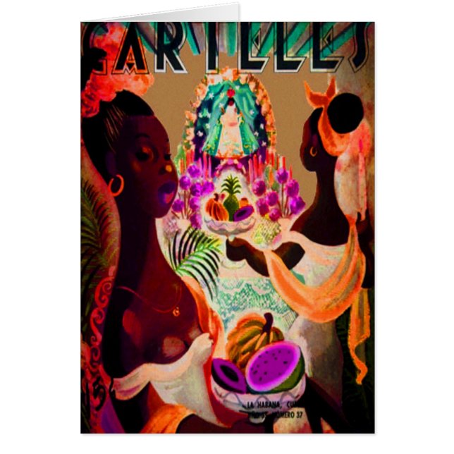 Cartão oferecimento dos carteles (Frente)