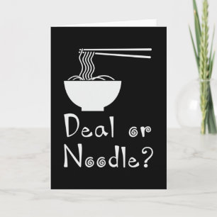 Cartão Oferta De Comida De Cuisine Ou De Noodal Do Chef C