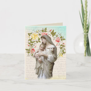Cartão Oferta de Missa de Sufragio Católica Tradicional C
