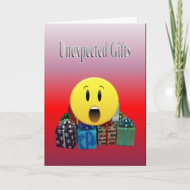 Cartão Ofertas inesperadas (Frente)