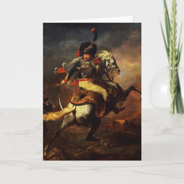 Cartão Officer of the Hussars, 1814 (Frente)