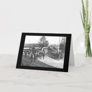 Cartão Officers and Men in Fort Stevens, DC 1865