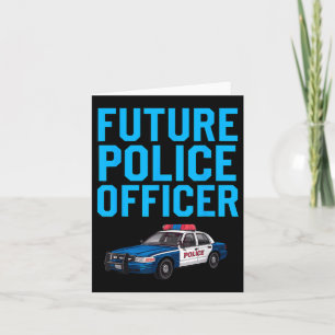 Cartão Oficial De Polícia legal Design Para Meninos Toddl