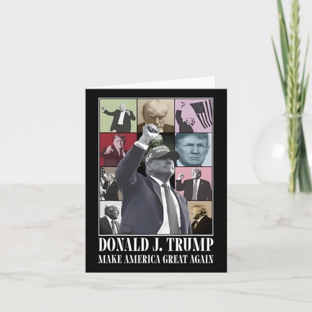 Cartão Oficial - Donald Trump Eras (Frente)