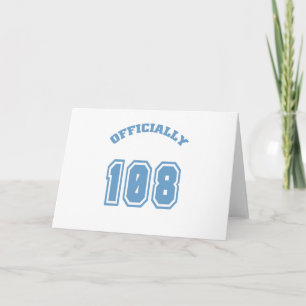 Cartão Oficialmente 108