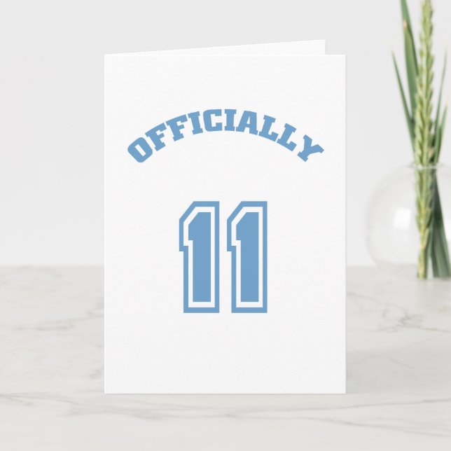 Cartão Oficialmente 11 (Frente)