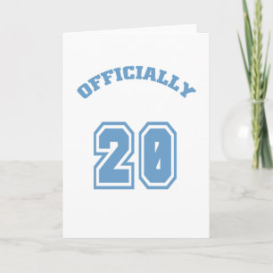 Cartão Oficialmente 20