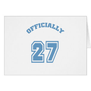 Cartão Oficialmente 27