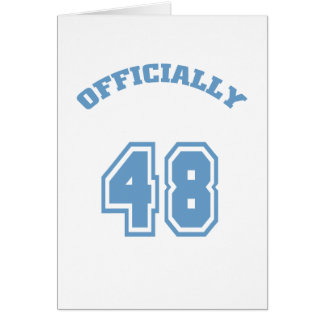 Cartão Oficialmente 48