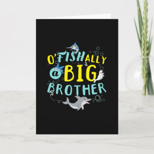 Cartão Oficialmente - O'Fishally um Big Brother Pun