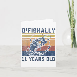 Cartão Ofishally 11 Anos De 11 De Camisa