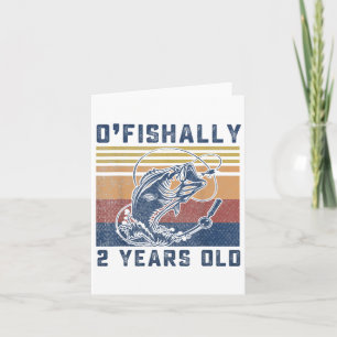 Cartão Ofishally 2 Anos segundo aniversário De Camisas No