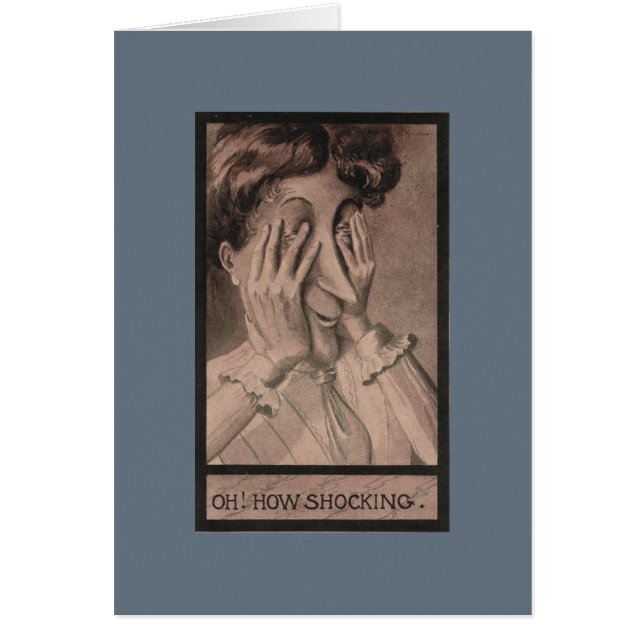 Cartão Oh! Como se chocando (Frente)