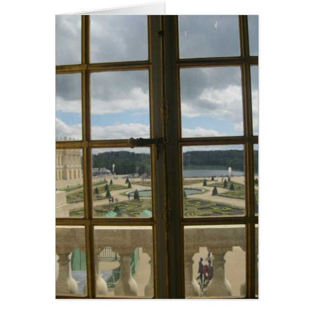 Cartão Oh meu! Versalhes! (Frente)