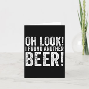 Cartão Oh Olha Encontrei Outra Cerveja Engraçado St. Patr