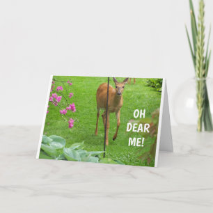 CARTÃO **OH QUERIDO** OUTRO ANIVERSÁRIO/AINDA OLHA TÃO JO