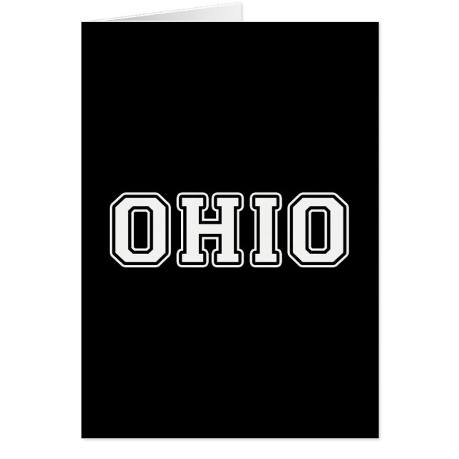 Cartão Ohio (Frente)