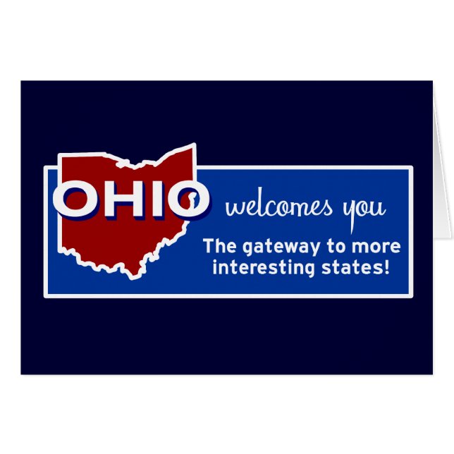 Cartão Ohio (Frente Horizontal)