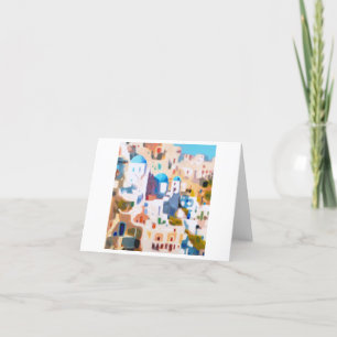 Cartão Oia Santorini