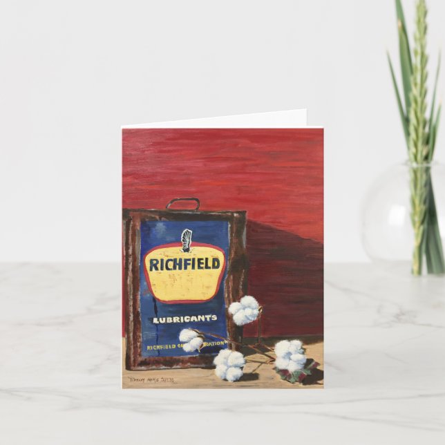 Cartão Oil & Cotton (Frente)