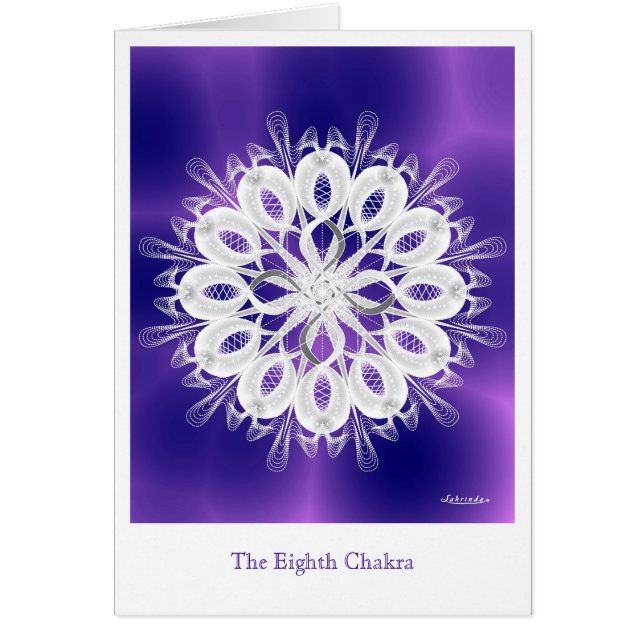 Cartão Oitava Chakra (Frente)
