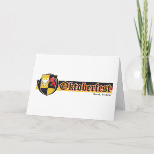 Cartão Oktoberfest-Fest-Banner