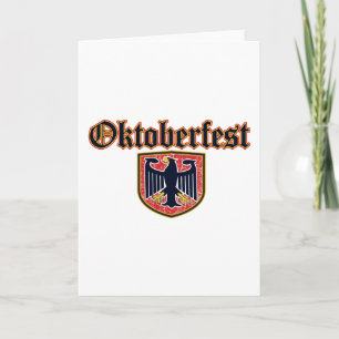 Cartão Oktoberfest Shield