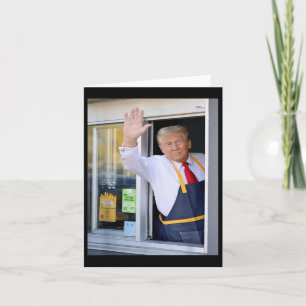 Cartão Olá, Arranje Seu Burger Donald Trump Cozinheiros.