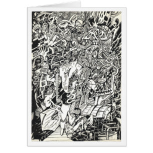 Cartão "Olá!", de Brian Benson