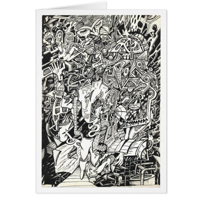 Cartão "Olá!", de Brian Benson (Frente)