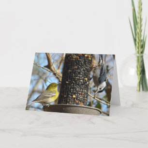 Cartão Olá! dentro vazio