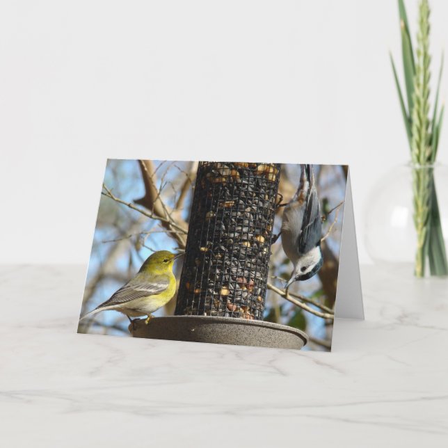 Cartão Olá! dentro vazio (Frente)