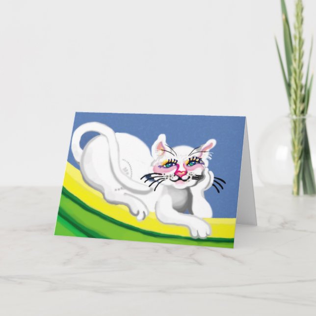 Cartão Olá lá (Frente)