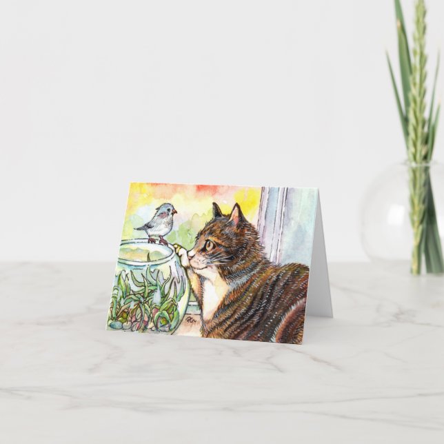 Cartão Olá Little Bird (Frente)